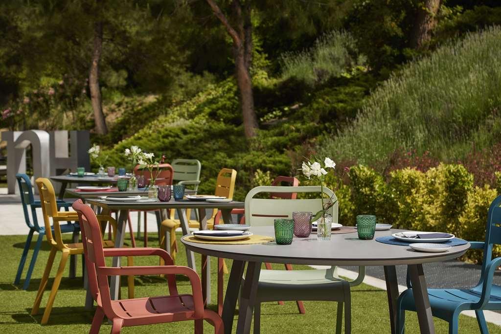 Nh Ribera Del Manzanares Otel Madrid Restoran fotoğraf