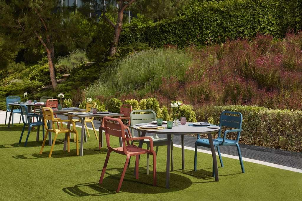 Nh Ribera Del Manzanares Otel Madrid Restoran fotoğraf